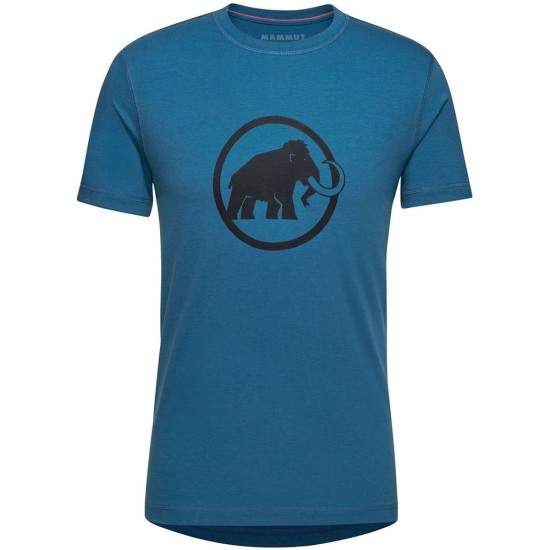Camiseta Mammut Core Classic Hombre Deep Ice